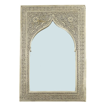 Marocké stříbrné zrcadlo